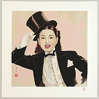 Tatsumi Shimura 1907-1980 - Top Hat - artelino Art Auctions. Tatsumi Shimura 1907-1980 - Top Hat
