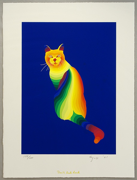 Ai-O born 1931 - Don't Look Back - artelino Art Auctions. Ai-O born 1931 - Don't Look Back