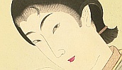 Chikanobu Toyohara 1838-1912 - True Beauties - Way of Incense Buring - artelino Art Auctions. Chikanobu Toyohara 1838-1912 - True Beauties - Way of Incense Buring