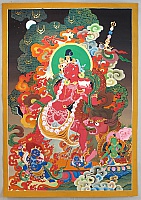 Tibetan Thangka - Dakhini