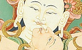 Tibetan Thangka - Vajrasattva