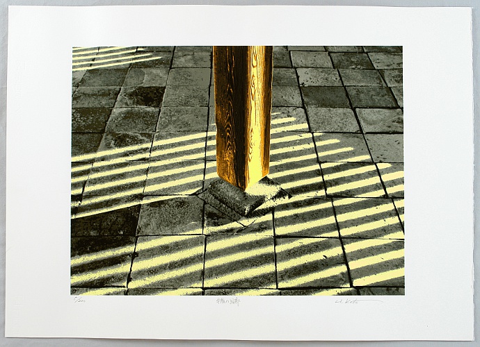 Hideaki Kato born 1954 - Corridor in the Afternoon - artelino Art Auctions. Hideaki Kato born 1954 - Corridor in the Afternoon