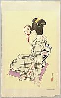 Tatsumi Shimura 1907-1980 - Five Figures of Modern Beauties - Marumage - artelino Art Auctions. Tatsumi Shimura 1907-1980 - Five Figures of Modern Beauties - Marumage