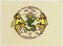 Helen Hyde 1868-1919 - The Furious Dragon - artelino Art Auctions. Helen Hyde 1868-1919 - The Furious Dragon