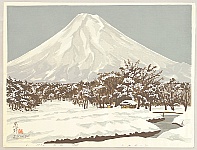 Seiichiro Konishi born 1919 - Mt. Fuji from Shinobino Moor - artelino Art Auctions. Seiichiro Konishi born 1919 - Mt. Fuji from Shinobino Moor