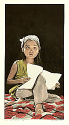 Zhang Biao born 1971 - Growing up - Fang Fang 8 Years - artelino Art Auctions. Zhang Biao born 1971 - Growing up - Fang Fang 8 Years