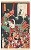 Ginko Adachi active 1874-1897 - Bloody Battle - Kodan Isseki Yomikiri - artelino Art Auctions. Ginko Adachi active 1874-1897 - Bloody Battle - Kodan Isseki Yomikiri