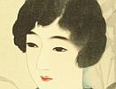 Shinsui Ito 1898-1972 - One Hundred Beauties in Takasago-zome Light Kimono - Beauty and Round Fan - artelino Art Auctions. Shinsui Ito 1898-1972 - One Hundred Beauties in Takasago-zome Light Kimono - Beauty and Round Fan
