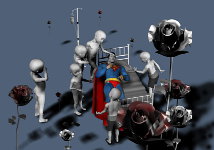 Zhou Lu born 1973 - Ill Superman