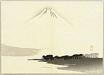 Gyokusho Kawabata 1842-1914 - Mt. Fuji from the Pine Forest of Miho - artelino Art Auctions. Gyokusho Kawabata 1842-1914 - Mt. Fuji from the Pine Forest of Miho
