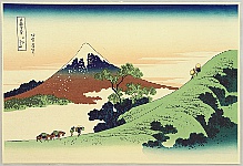 Hokusai Katsushika 1760-1849 - Thirty-six Views of Mt. Fuji - Koshu - artelino Art Auctions. Hokusai Katsushika 1760-1849 - Thirty-six Views of Mt. Fuji - Koshu