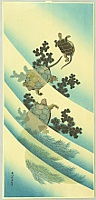 Hokusai Katsushika 1760-1849 - Turtles - artelino Art Auctions. Hokusai Katsushika 1760-1849 - Turtles