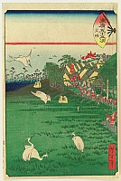 Yoshitoshi Tsukioka (Taiso) 1839-1892 - 53 Stations of Suehiro - Oiso - artelino Art Auctions. Yoshitoshi Tsukioka (Taiso) 1839-1892 - 53 Stations of Suehiro - Oiso