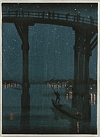 Eijiro Kobayashi active 1930's - High Bridge - artelino Art Auctions. Eijiro Kobayashi active 1930's - High Bridge