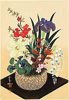 Bakufu Ono 1888-1976 - Flowers - Spring - artelino Art Auctions. Bakufu Ono 1888-1976 - Flowers - Spring