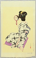 Checking Hair-do - By Tatsumi Shimura