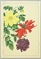 Hodo Nishimura active 1930s - Dahlia - artelino Art Auctions. Hodo Nishimura active 1930s - Dahlia