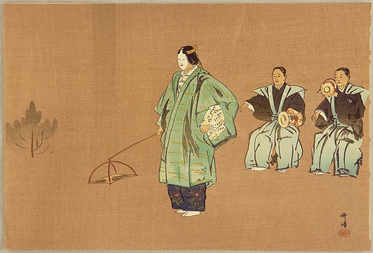 Kogyo Tsukioka 1869-1927 - Noh Ga Taikan - 6 - artelino Art Auctions. Kogyo Tsukioka 1869-1927 - Noh Ga Taikan - 6