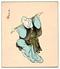 Tadamune Torii active mid 20th C. - Dancing Nun - artelino Art Auctions. Tadamune Torii active mid 20th C. - Dancing Nun