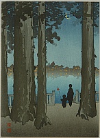 Koho Shoda 1871?-1946? - Ueno Park - artelino Art Auctions. Koho Shoda 1871?-1946? - Ueno Park
