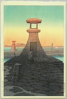 Hasui Kawase 1883-1957 - Collection of Scenic Views of Japan II, Kansai Edition - Tadotsu - artelino Art Auctions. Hasui Kawase 1883-1957 - Collection of Scenic Views of Japan II, Kansai Edition - Tadotsu
