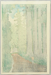 Hasui Kawase 1883-1957 - Road to Nikko - artelino Art Auctions. Hasui Kawase 1883-1957 - Road to Nikko
