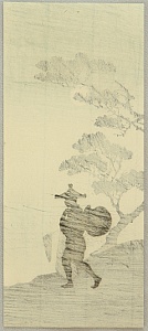 Unknown - Fisher and the Moon - artelino Art Auctions. Unknown - Fisher and the Moon