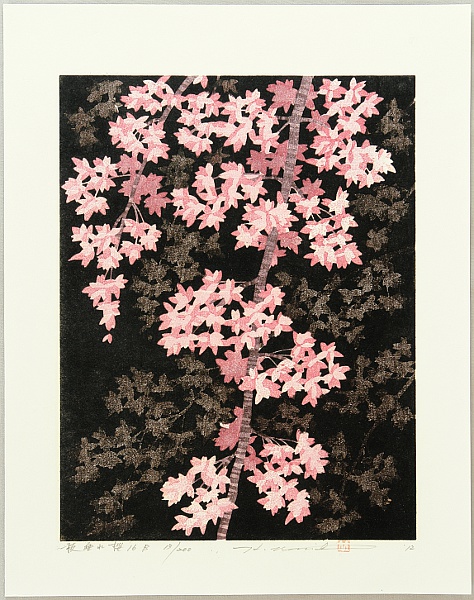 Hajime Namiki born 1947 - Weeping Cherry 16B - artelino Art Auctions. Hajime Namiki born 1947 - Weeping Cherry 16B
