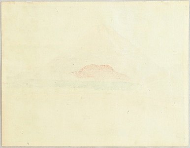 Kishio Koizumi 1893-1945 - Red Mt. Fuji - artelino Art Auctions. Kishio Koizumi 1893-1945 - Red Mt. Fuji
