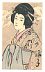 Beisai Kubota fl.ca. 1900 - Namiko (Post Card Size) - artelino Art Auctions. Beisai Kubota fl.ca. 1900 - Namiko (Post Card Size)