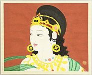 Gakuryo Nakamura 1890-1969 - Heavenly Indian Dancer - artelino Art Auctions. Gakuryo Nakamura 1890-1969 - Heavenly Indian Dancer