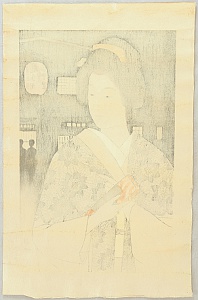 Tomoyo Jinbo born 1902 - Light in Early Evening - artelino Art Auctions. Tomoyo Jinbo born 1902 - Light in Early Evening