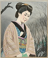 Hisashi Yamamoto 1905 - ? - kabuki - Otsuta by kawarazaki Kunitaro - artelino Art Auctions. Hisashi Yamamoto 1905 - ? - kabuki - Otsuta by kawarazaki Kunitaro