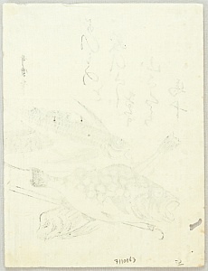 Utamaro Kitagawa 1750-1806 - Fish