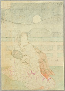 Yoshitaki Utagawa 1841-1899 - Summer Night - artelino Art Auctions. Yoshitaki Utagawa 1841-1899 - Summer Night