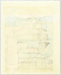 Clifton Karhu 1927-2007 - Heian - Kinkaku Synchrony - artelino Art Auctions. Clifton Karhu 1927-2007 - Heian - Kinkaku Synchrony