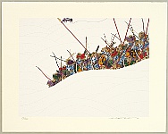 Hideo Takeda born 1948 - Genpei -Yoritomo raises his battle standard - artelino Art Auctions. Hideo Takeda born 1948 - Genpei -Yoritomo raises his battle standard