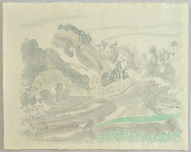 Eiichi Kotozuka 1906-1979 - Mountains and Field