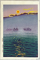 Shiro Kasamatsu 1898-1992 - Morning Waves - artelino Art Auctions. Shiro Kasamatsu 1898-1992 - Morning Waves