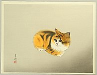 Seicho Hasegawa 1916 - 2004 - Kitten - artelino Art Auctions. Seicho Hasegawa 1916 - 2004 - Kitten