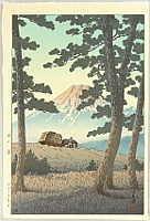 Hasui Kawase 1883-1957 - Selection of Views of the Tokaido - Dusk at Tagonoura Beach - artelino Art Auctions. Hasui Kawase 1883-1957 - Selection of Views of the Tokaido - Dusk at Tagonoura Beach