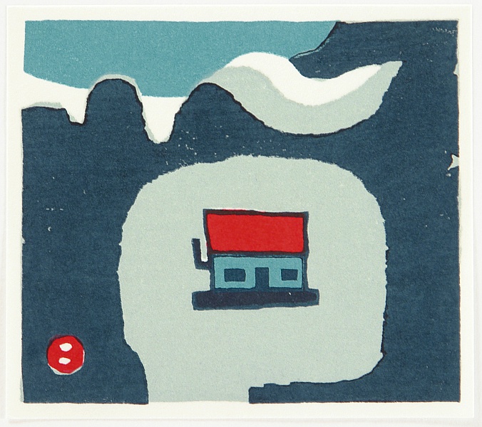 Umetaro Azechi 1902-1999 - Mountain Home - artelino Art Auctions. Umetaro Azechi 1902-1999 - Mountain Home