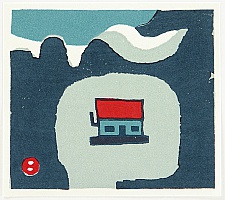 Umetaro Azechi 1902-1999 - Mountain Home - artelino Art Auctions. Umetaro Azechi 1902-1999 - Mountain Home