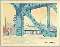 Tomikichiro Tokuriki 1902-1999 - Sumida River - artelino Art Auctions. Tomikichiro Tokuriki 1902-1999 - Sumida River