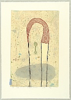 Marie Okada born 1956 - One Hundred Views of Tokyo - Falling down to the Huge Grey Hollow in Hinode City - artelino Art Auctions. Marie Okada born 1956 - One Hundred Views of Tokyo - Falling down to the Huge Grey Hollow in Hinode City