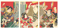 Hosai Baido 1848-1920 - Monster Cat - artelino Art Auctions. Hosai Baido 1848-1920 - Monster Cat