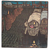 Zhu Weiming born 1940 - Night Berth - artelino Art Auctions. Zhu Weiming born 1940 - Night Berth