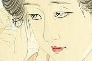 Kiyoshi Kobayakawa 1897-1948 - Dressing Her Hair - artelino Art Auctions. Kiyoshi Kobayakawa 1897-1948 - Dressing Her Hair