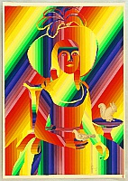 Ay-O born 1931 - Nashville Skyline - artelino Art Auctions. Ay-O born 1931 - Nashville Skyline
