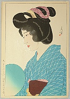 Shuho Yamakawa 1898-1944 - Four Images of Women - The Dusk - artelino Art Auctions. Shuho Yamakawa 1898-1944 - Four Images of Women - The Dusk